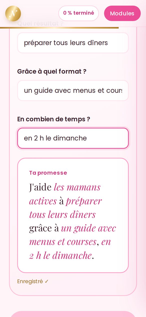 Générateur de promesse